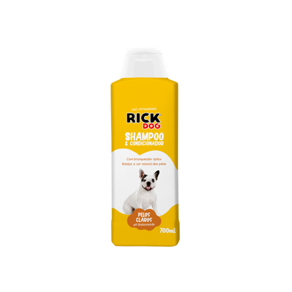 SHAMPOO E CONDICIONADOR RICK DOG PELOS CLAROS