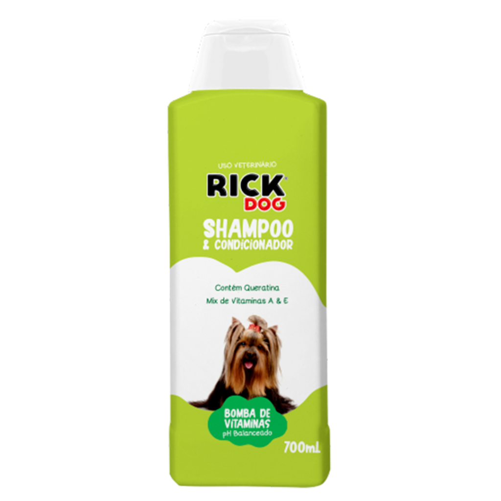 SHAMPOO E CONDICIONADOR RICK DOG BOMBA DE VITAMINAS