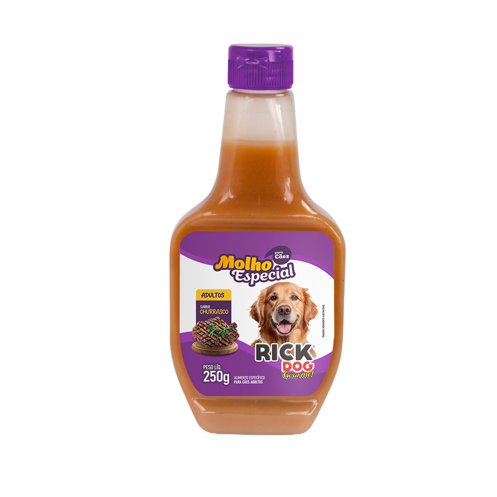 Molho Especial para Cães Rick Dog Gourmet Adulto Sabores