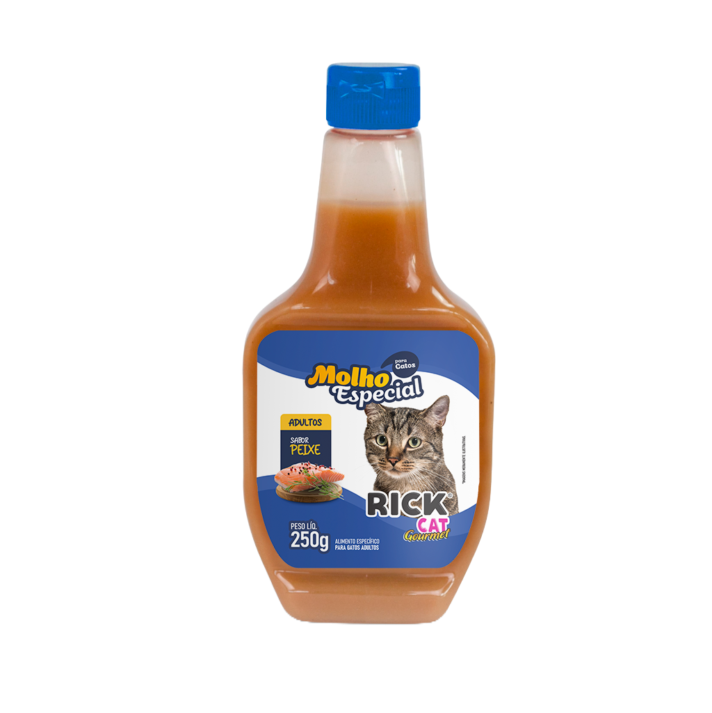 Molho Especial para Gatos Rick Dog Gourmet Adulto Sabores